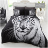 3d White Tiger Duvet Set