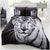3d White Tiger Duvet Set
