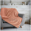 Teddy Chunky Rib Throw With Glitter