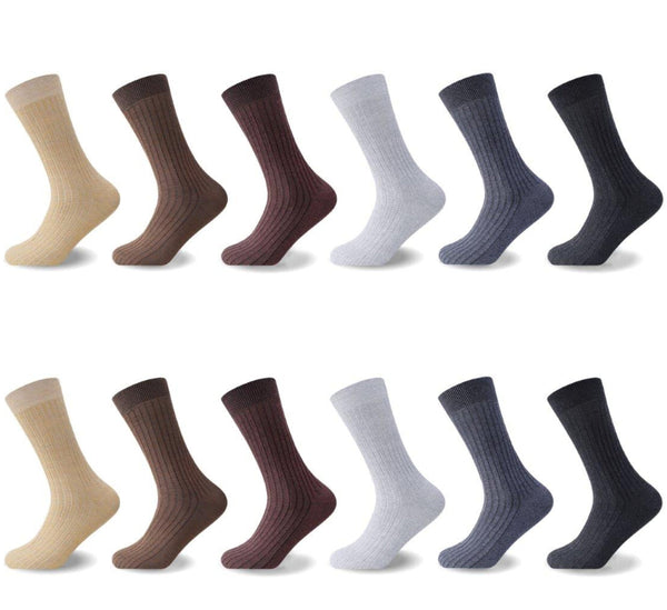 MENS 100% COTTON SOCKS Dozen Pack