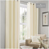 Faux Silk Eyelet Curtains