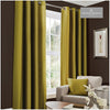 Faux Silk Eyelet Curtains