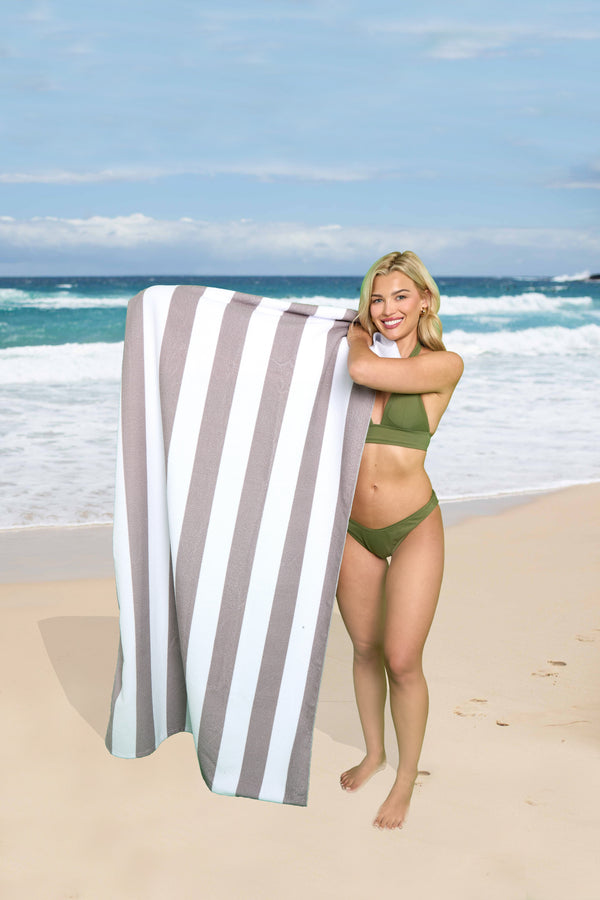 Cabana Beach Towel Sand Free