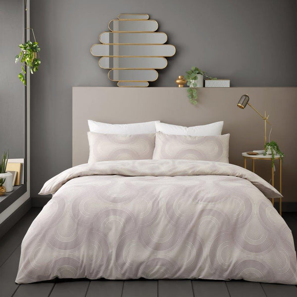 Danbury-Geo-Natural Duvet Cover Set