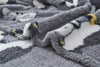 TEDDY EMPEROR PENGUIN THROW