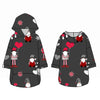 Xmas Hoodie - Gnome Sweet Gnome-Charcoal