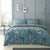 GERTIE TEAL DUVET COVER