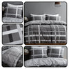HAPPY DAZE STRIPE PRINTED DUVET SET