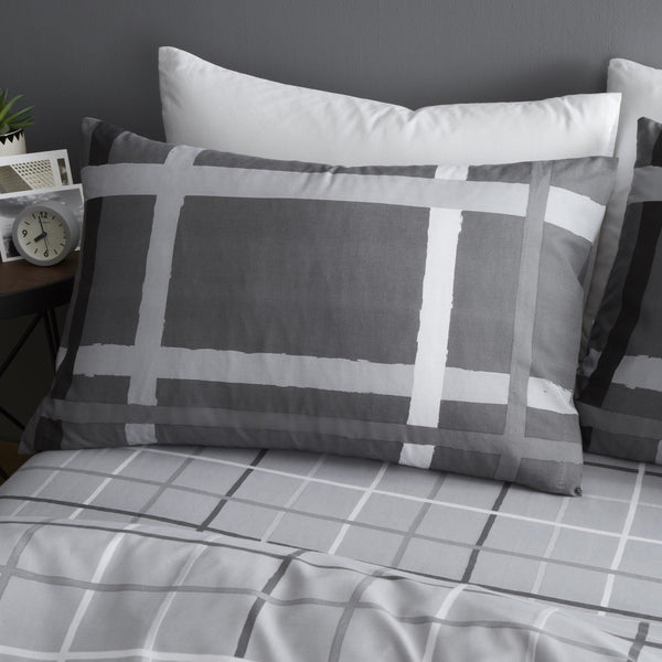 HAPPY DAZE STRIPE PRINTED DUVET SET