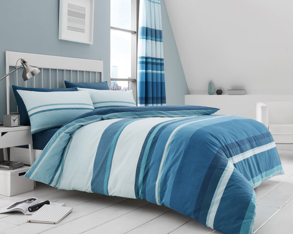 HUDSON PRINTED DUVET COVER