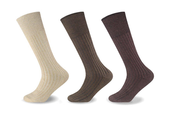 MENS 100% COTTON RICH LONGHOSE SOCKS Dozen Pack