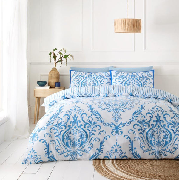 Margaux-Blue Duvet Cover Set