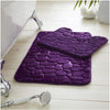 2PC PEBBLE MEMORY BATH SET