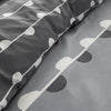 Simple Reversible Geo Printed Duvet Set