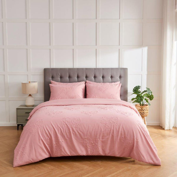 3D EMBOSSED DUVET SET STIRLING HEART