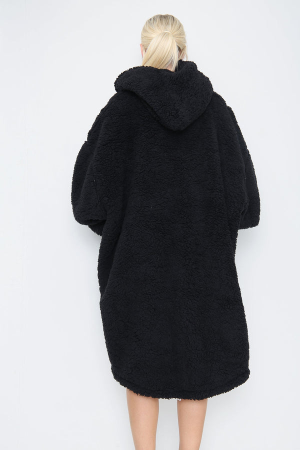 TEDDY PLAIN HOODIE