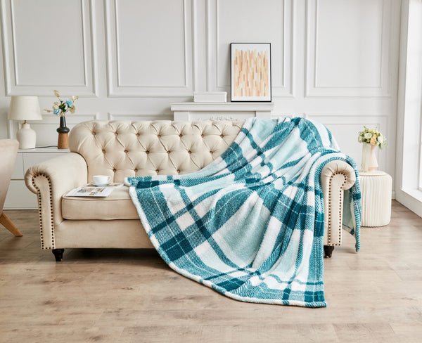 TEDDY WINDSOR CHECK THROW