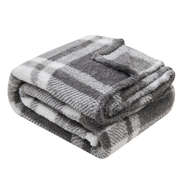 TEDDY WINDSOR CHECK THROW