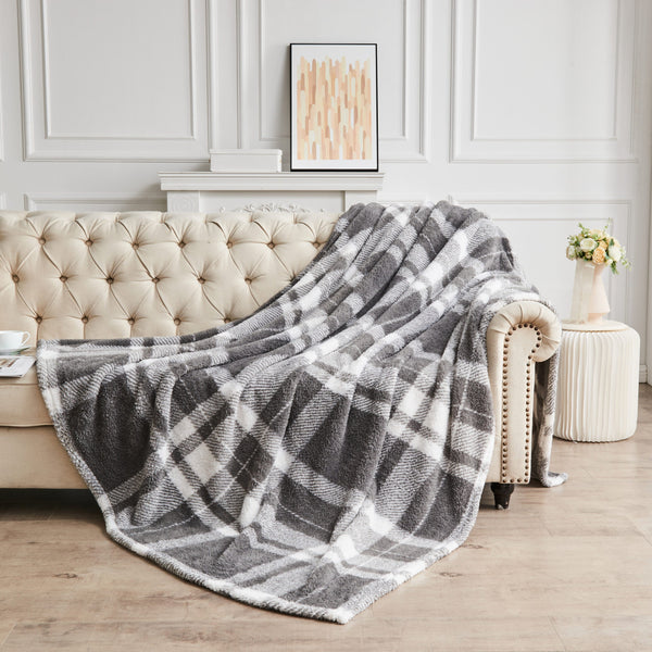 TEDDY WINDSOR CHECK THROW