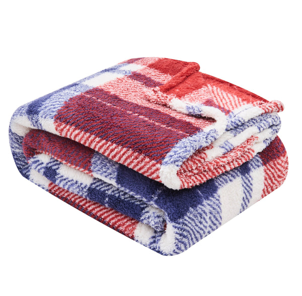 TEDDY WINDSOR CHECK THROW