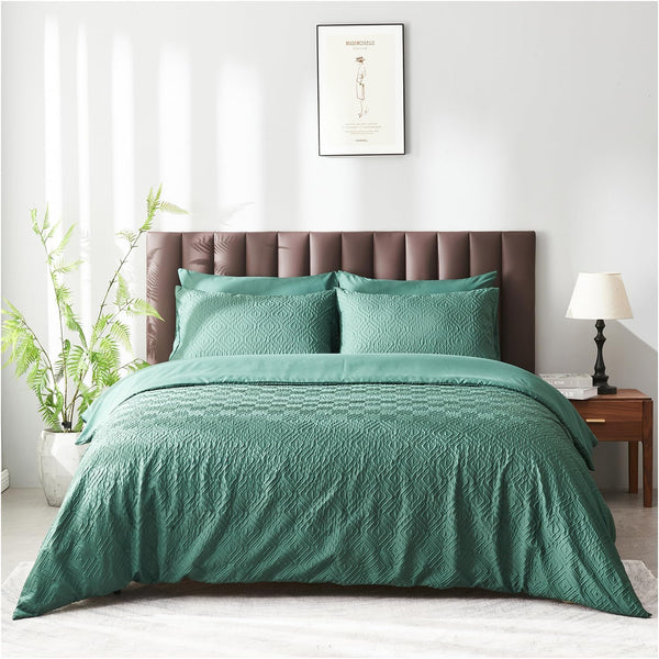3D EMBOSSED DUVET SET CANTERBURY SQUARE