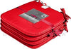 4Pk Chair Pad Cushion
