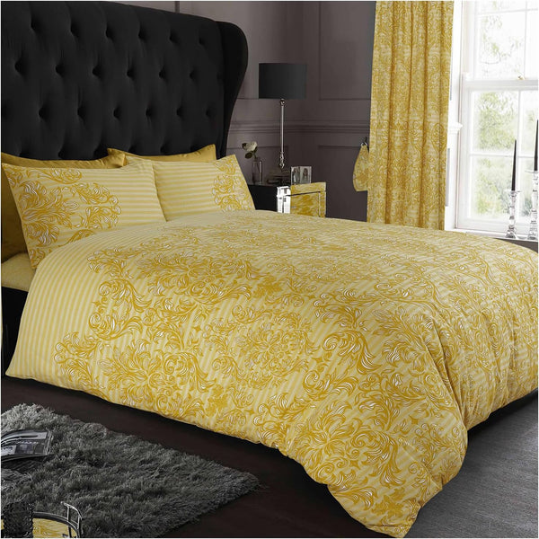 Empire Damask Printed Duvet Cover