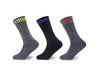 MENS MELANGE BOOT SOCKS Dozen Pack