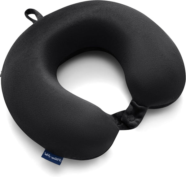 NECK SUPPORT PILLOW BLACK