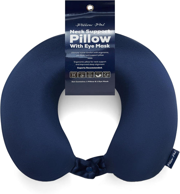 NECK SUPPORT PILLOW NAVY