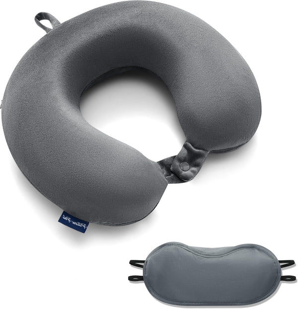 NECK SUPPORT PILLOW DARK GREY