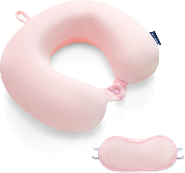 NECK SUPPORT PILLOW PINK
