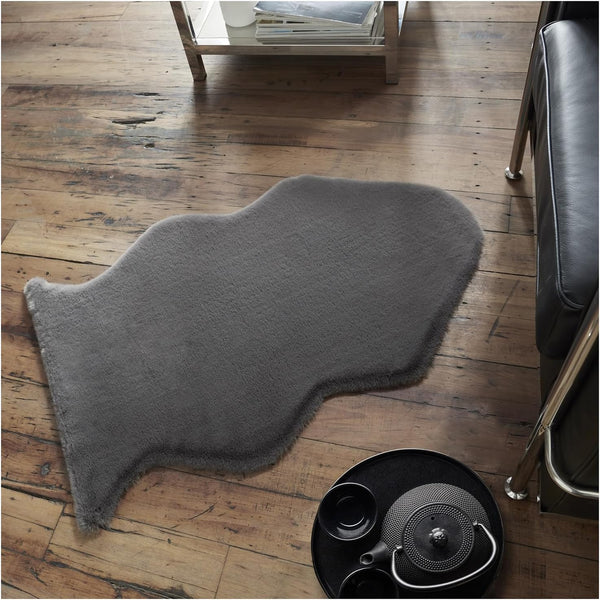 Faux Fur Rabbit Rug 60x90