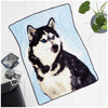 3D PRINTED THROW HUSKY