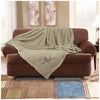 EMB TEDDY STAG THROW