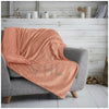 Teddy Chunky Rib Throw With Glitter