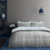 Printed Super Dreamer Bobby Grid Duvet Set