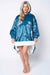 Printed Adult Hoodie - Elephant-Teal