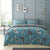 GERTIE TEAL DUVET COVER