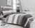 HUDSON PRINTED DUVET COVER