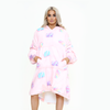 Marshmallow Adult Pink Hoodie