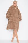 TEDDY PLAIN HOODIE